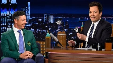 The Tonight Show Starring Jimmy Fallon - Season 12 Episode 104 : Rory Mcllroy/Penn Badgley/Tunde Adebimpe + Thee Black Boltz