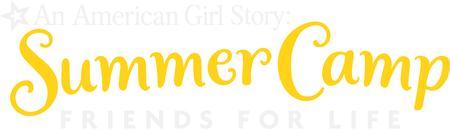 An American Girl Story: Summer Camp, Friends For Life Logo