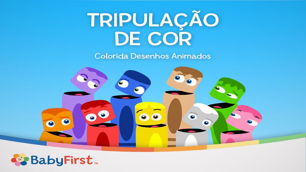 Tripulação de Cor - Colorida Desenhos Animados poster