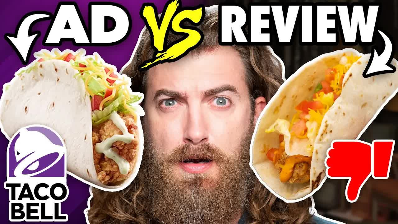 Fast Food Ad vs. Yelp Review (Taste Test)