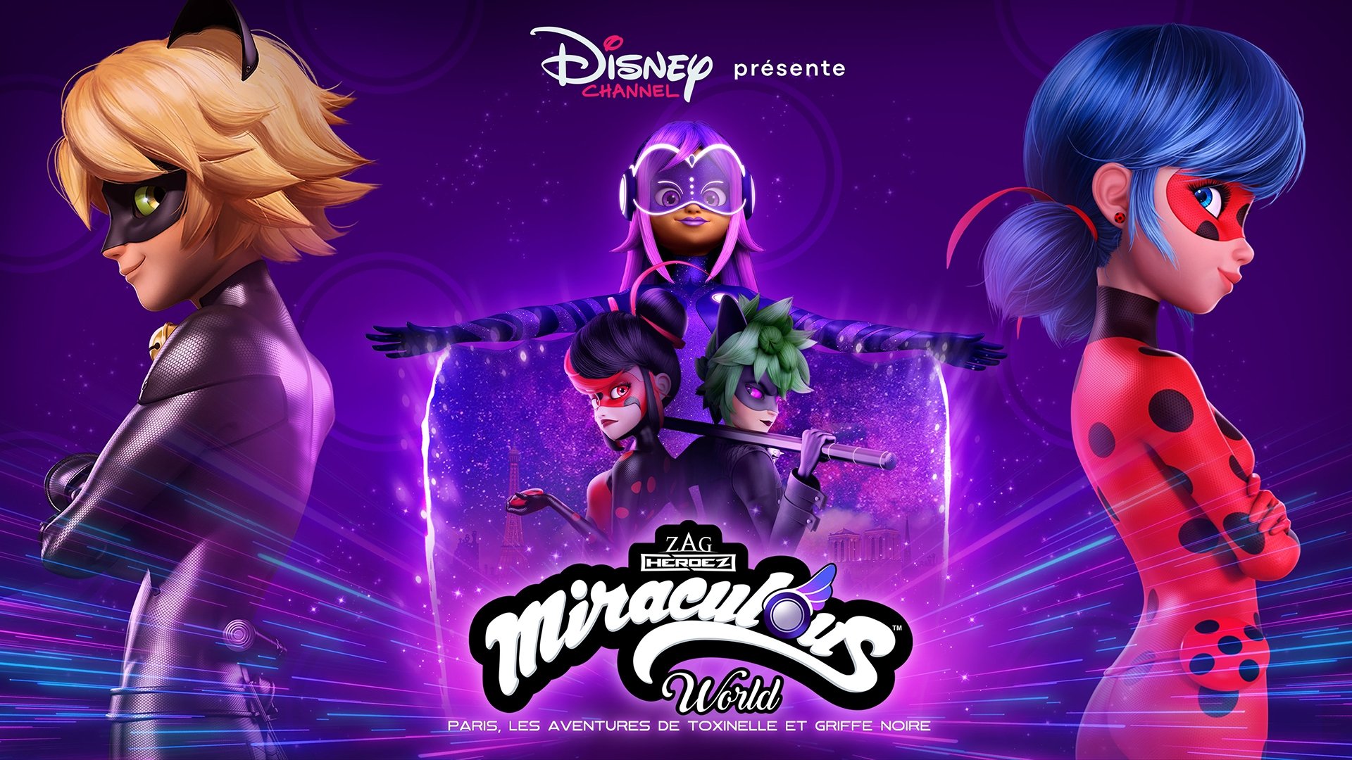 Nouvelle - Miraculous World: Paris, the Adventures of Toxinelle and Claw Noir