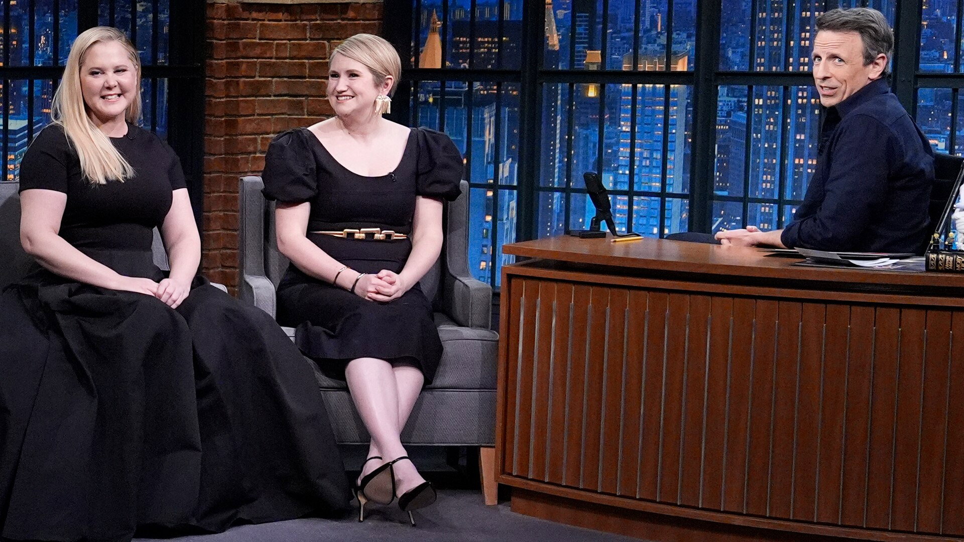 Late Night with Seth Meyers Season 12 :Episode 61  Amy Schumer & Jillian Bell, George Wallace