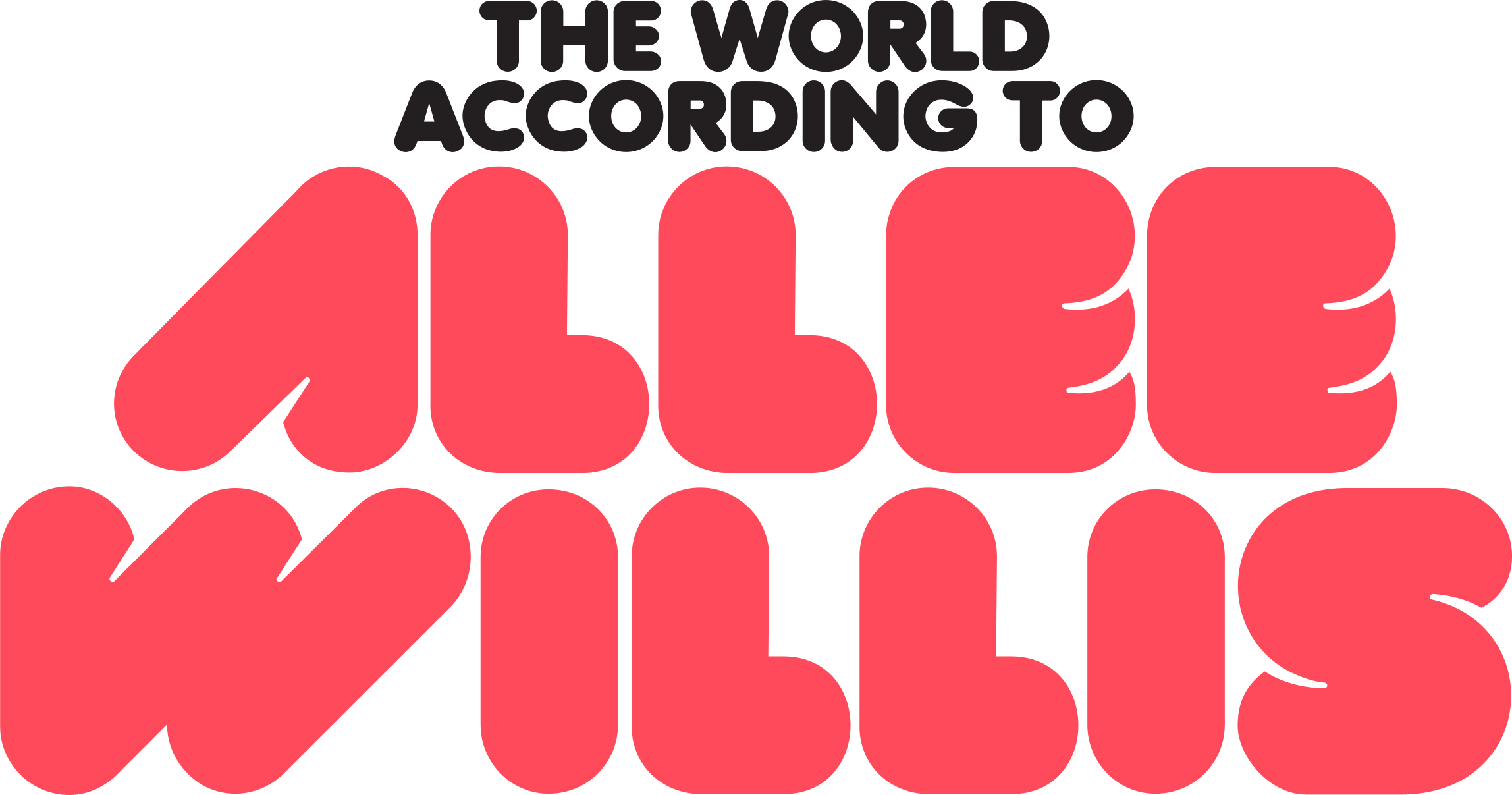The World According to Allee Willis Logo