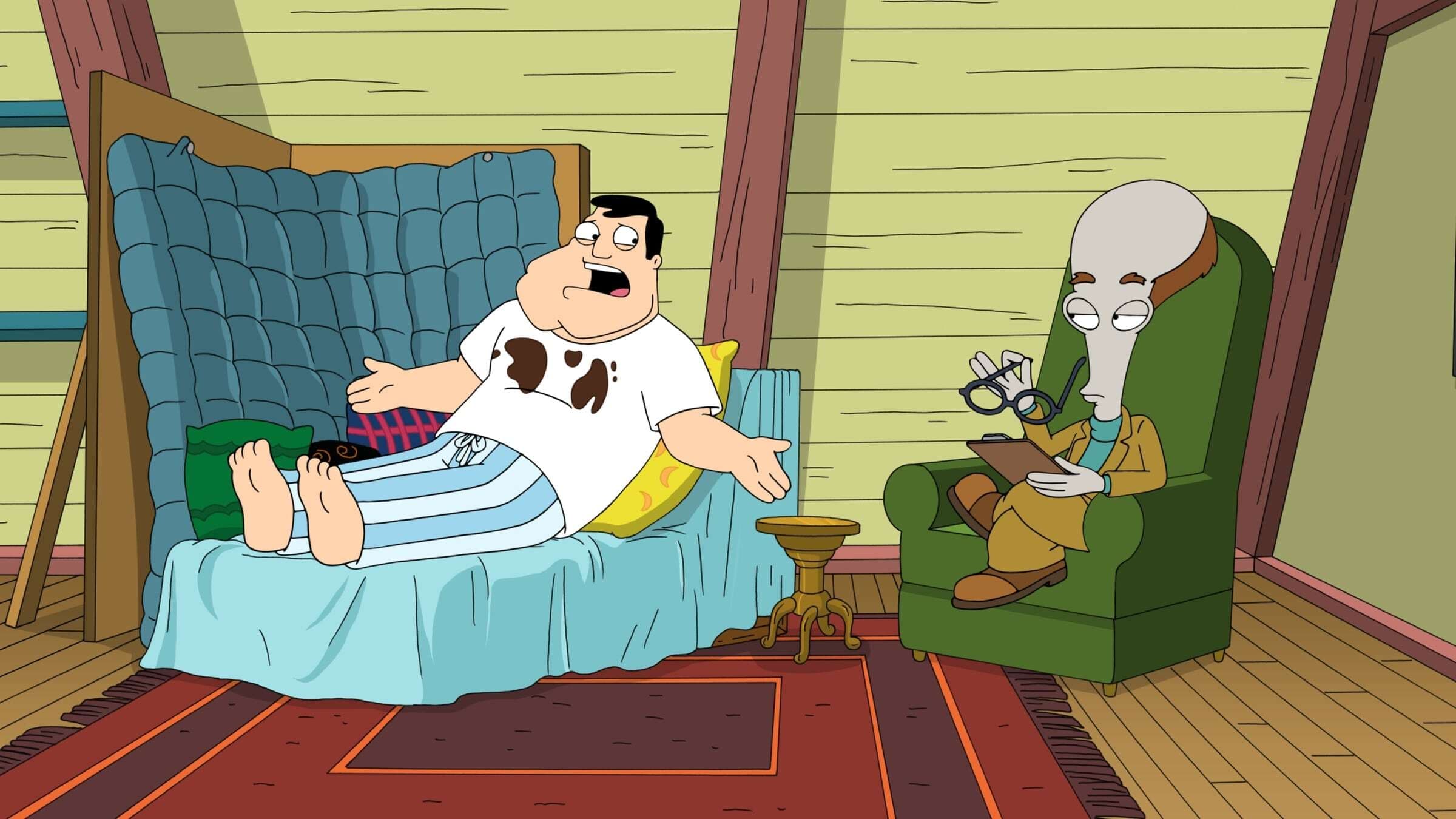 American Dad! Season 10 :Episode 11  Cock of the Sleepwalk