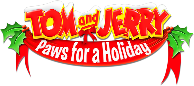 Tom and Jerry: Paws for a Holiday Logo