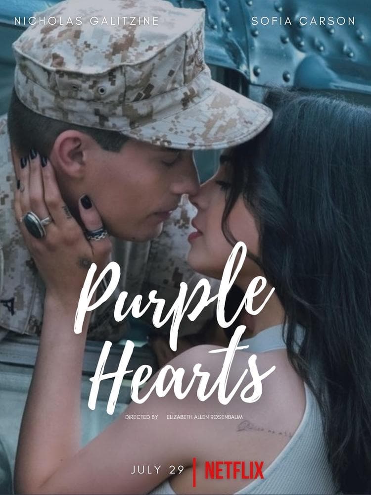 Purple Hearts Movie poster