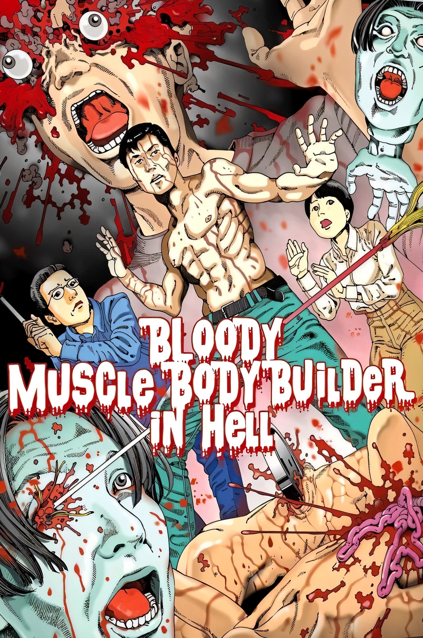 Bloody Muscle Body Builder in Hell