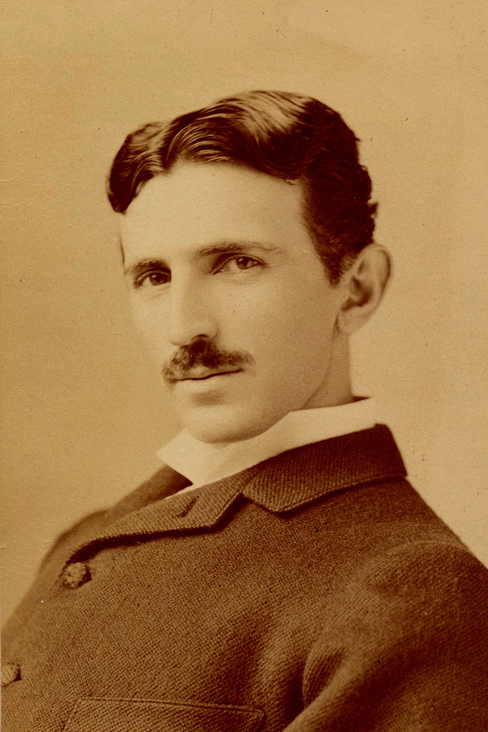 et billede af Nikola Tesla