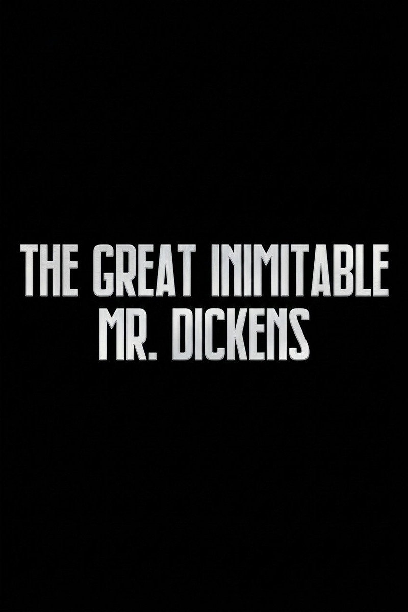 Poster of The Great Inimitable Mr. Dickens