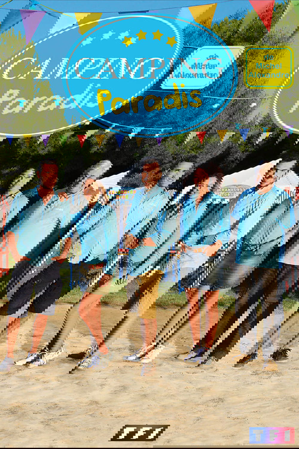 Camping paradis poster cover