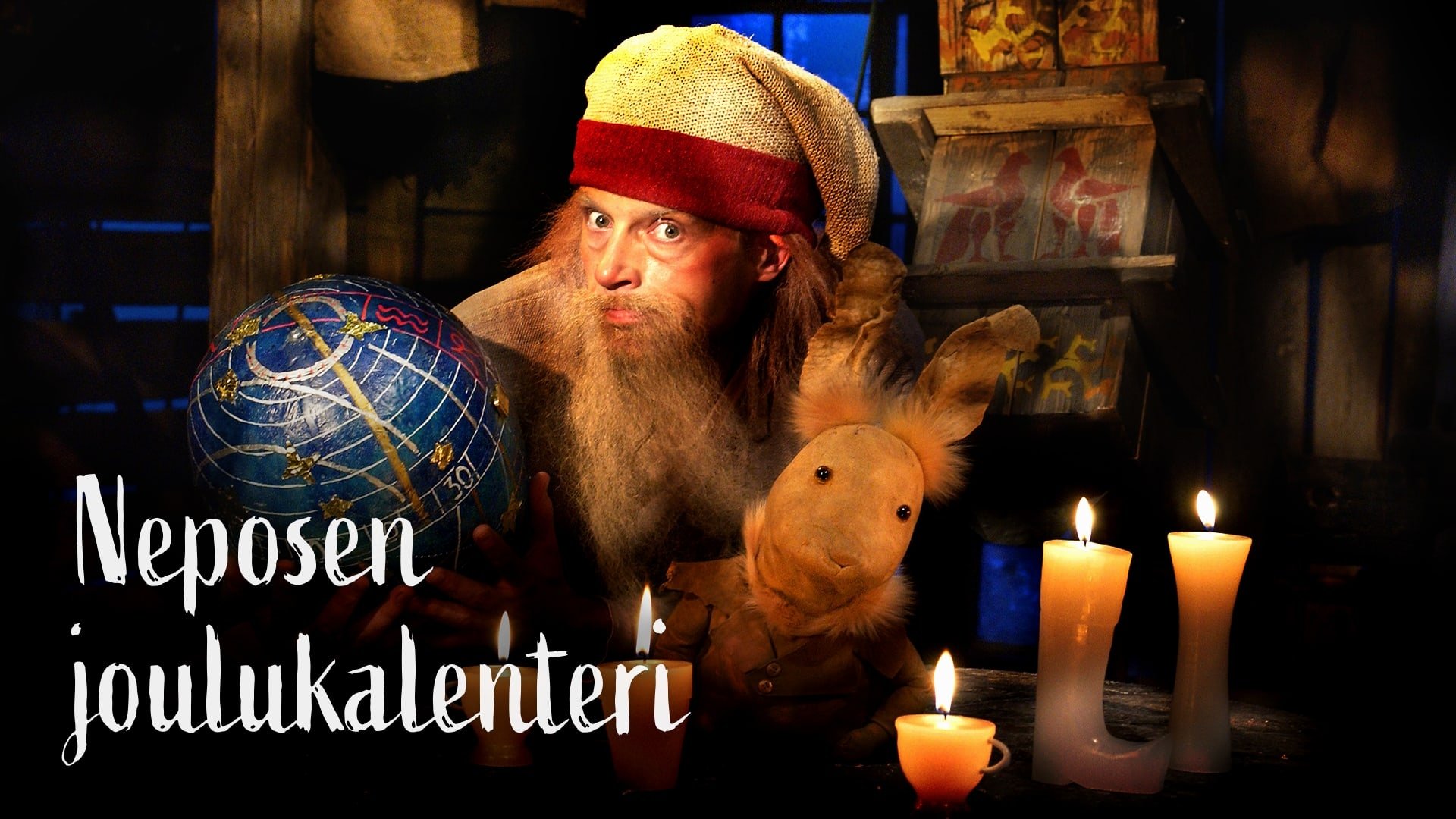 Neposen joulukalenteri poster