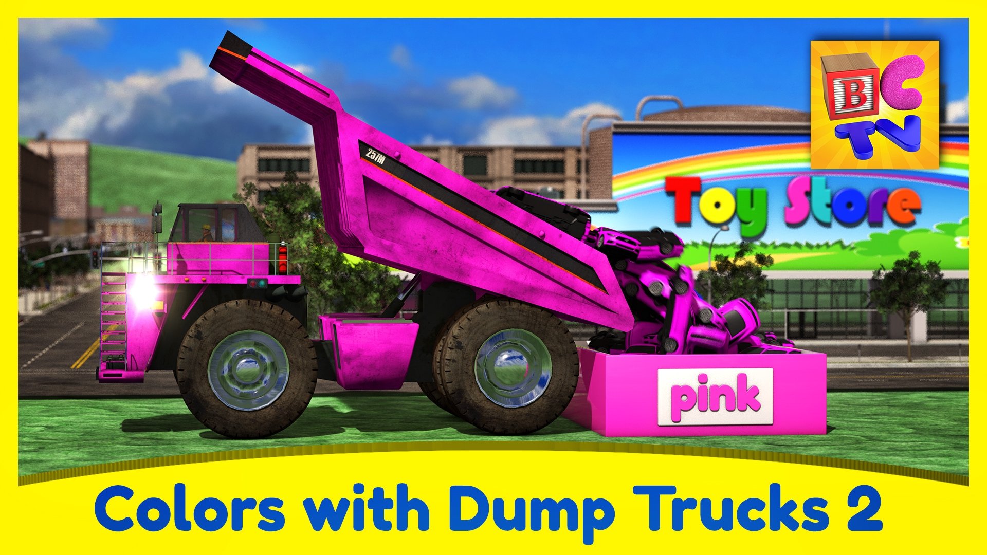 Thumbnail for Learn Colors with Dump Trucks - Part 2 Season 1 Episode 7