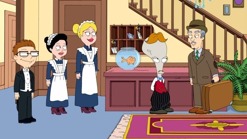 American Dad! Season 12 :Episode 4  Big Stan on Campus