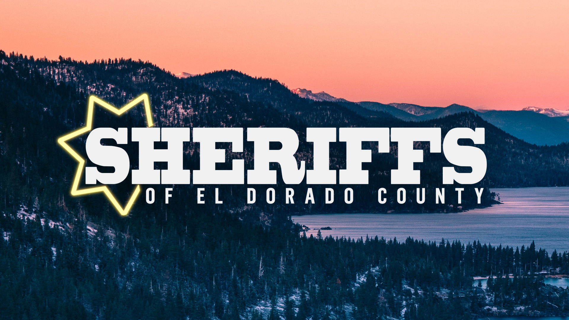 Sheriffs El Dorado County