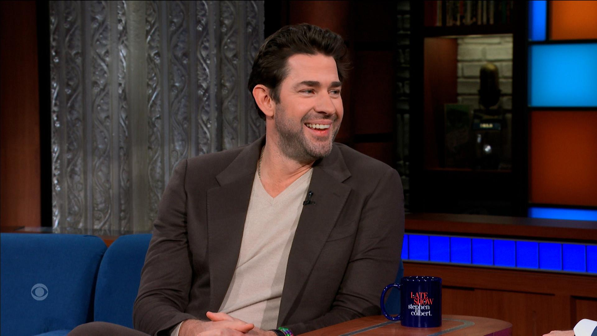 The Late Show with Stephen Colbert Season 8 :Episode 45  John Krasinski, Sarah Polley