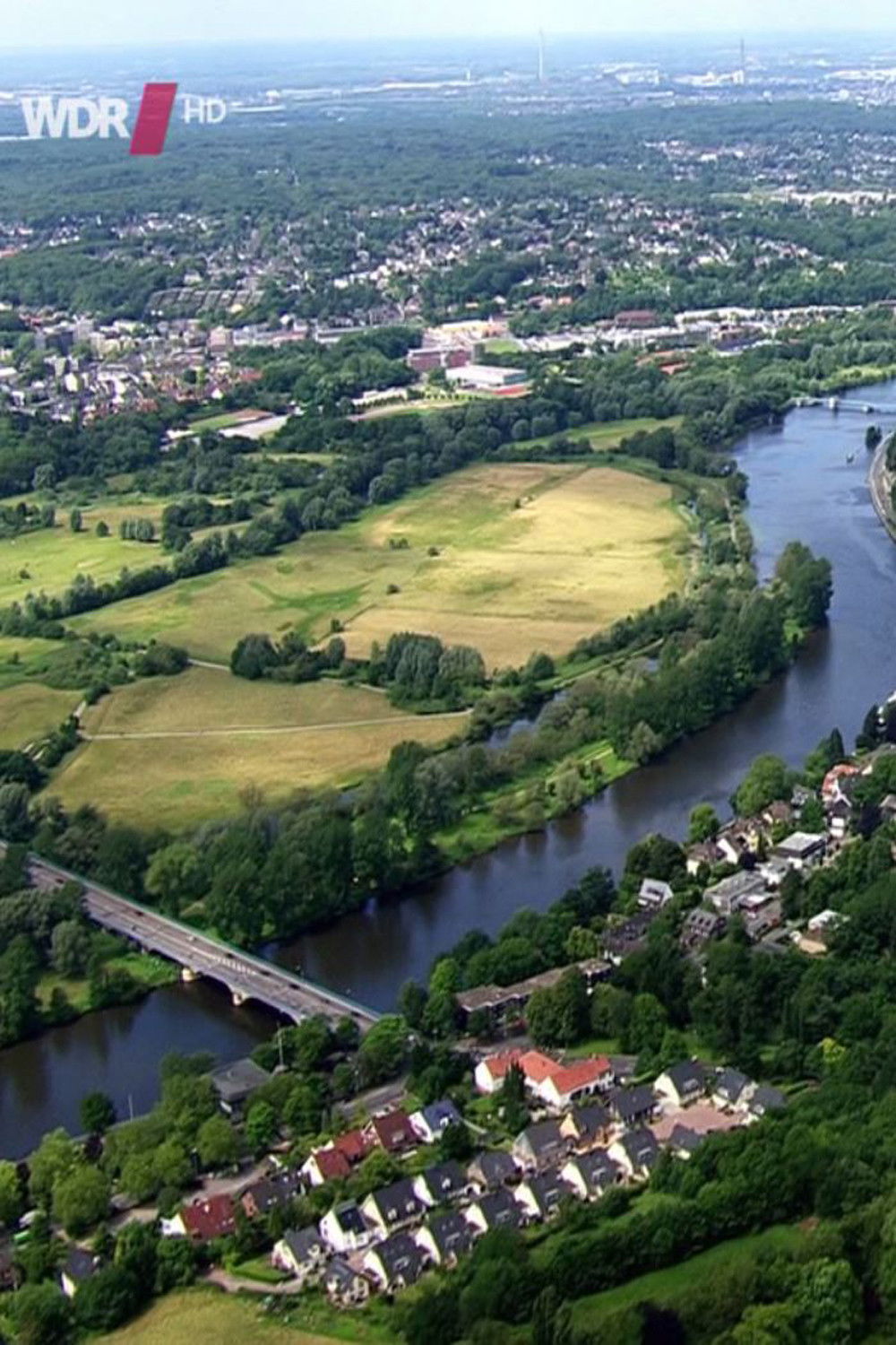 Das Ruhrgebiet von Oben