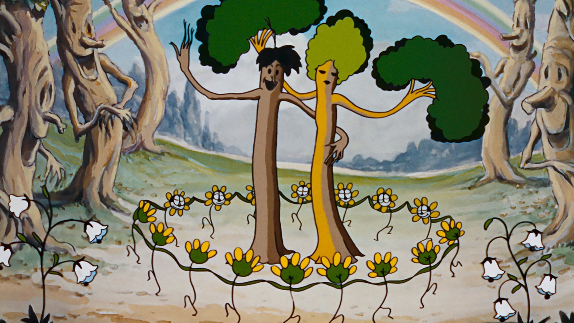 Flores y árboles (1932)