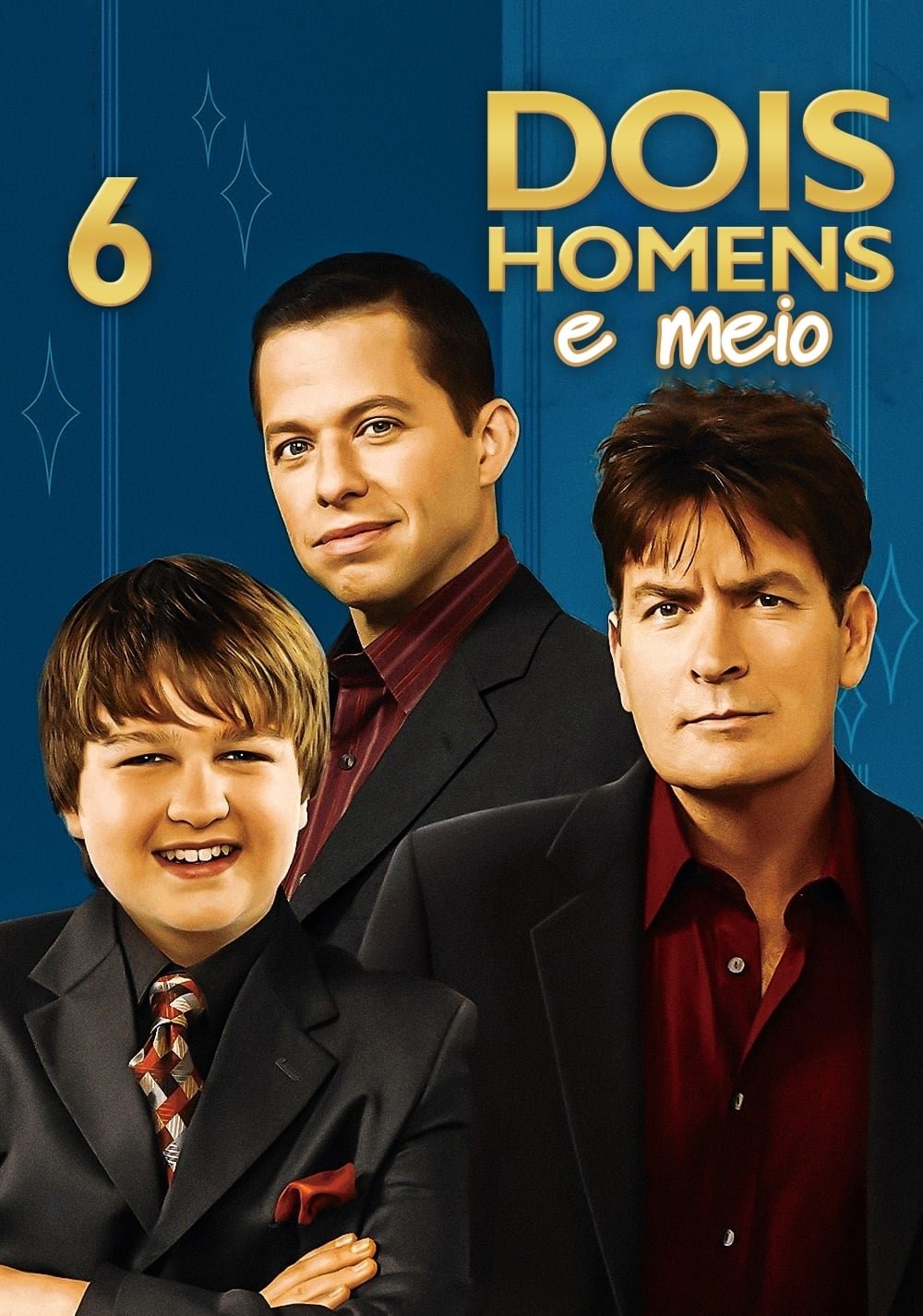 Capa da 6º temporada da série Dois Homens e Meio