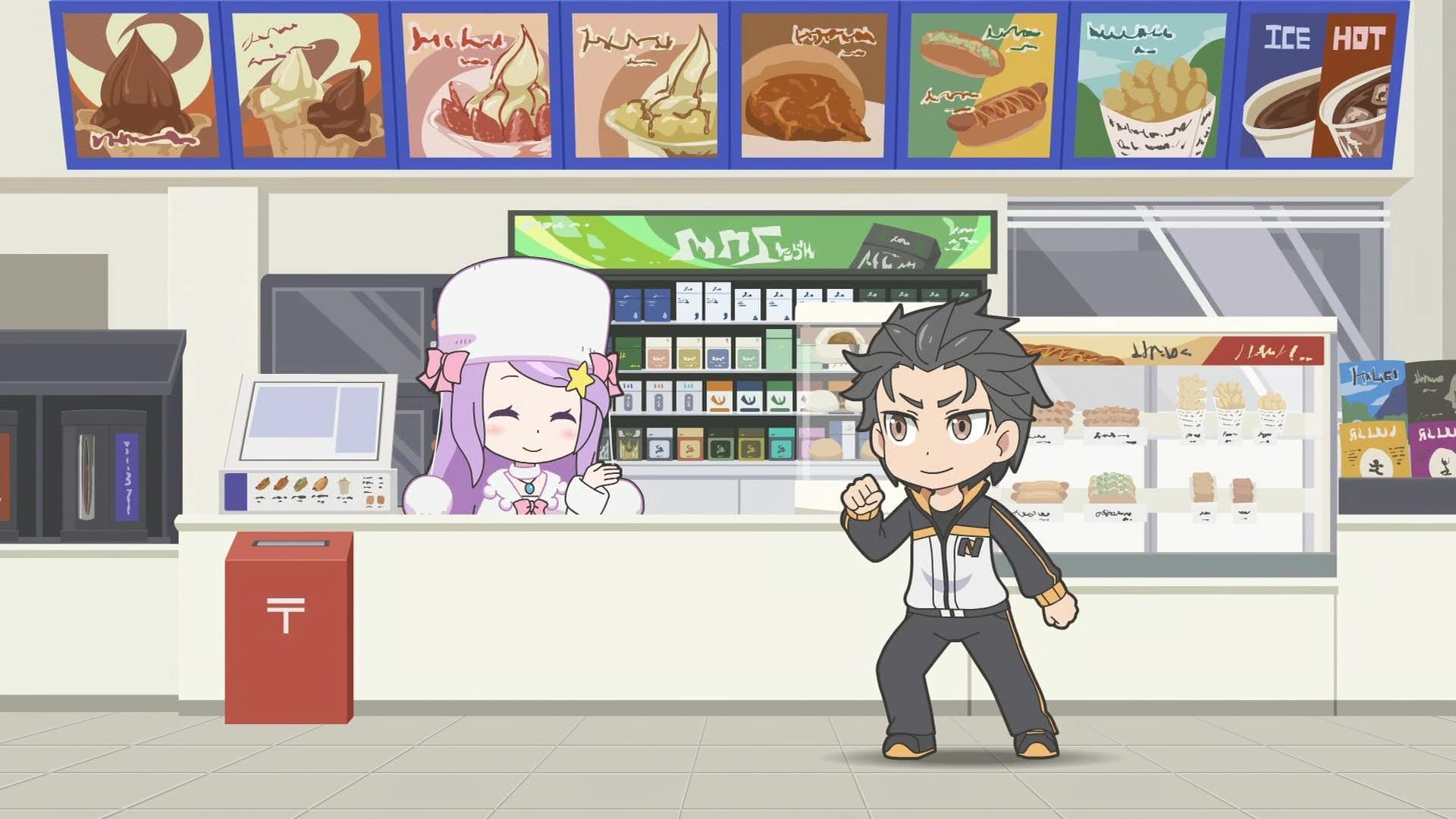 Re:ZERO -Starting Life in Another World- Season 0 :Episode 22  Re:PETIT ~Starting Life in Another World From PETIT~ 11: That and That and (Omitted) at Checkout