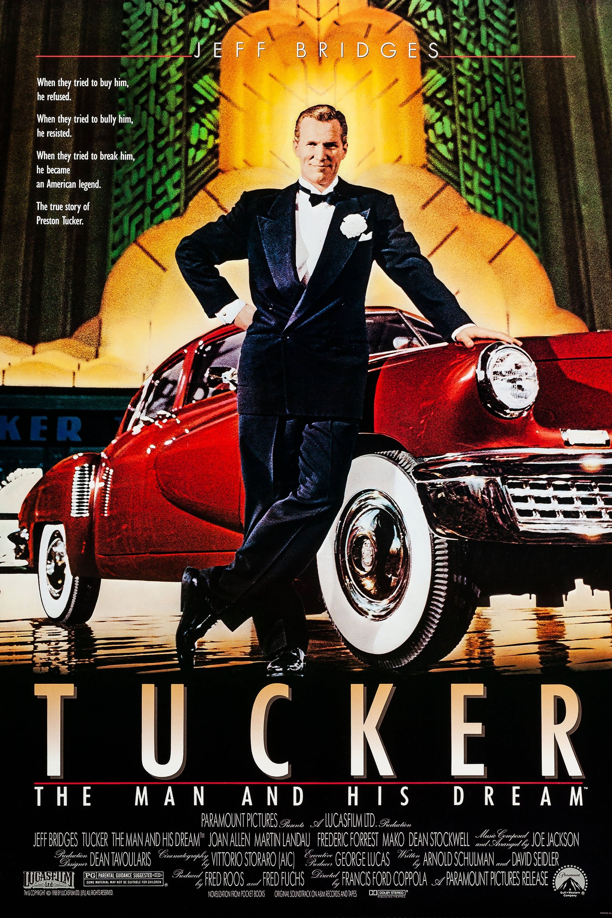 Tucker : L'homme et son rêve streaming