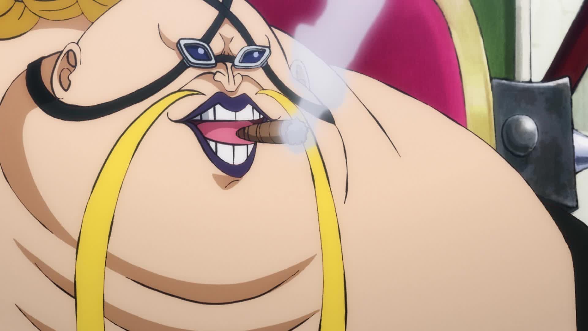 One Piece Season 21 :Episode 932  Life or death. Queen's Sumo Inferno!