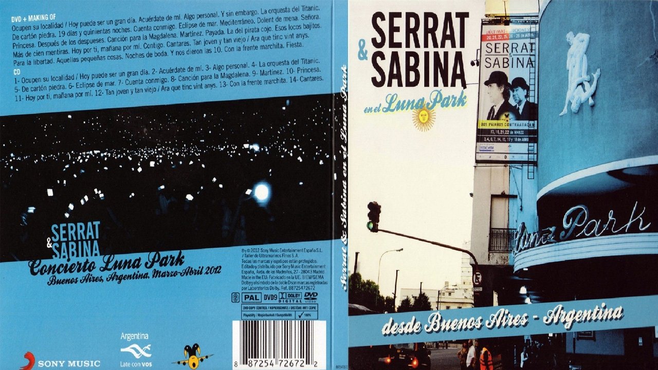 Serrat & Sabina en el Luna Park (2012)