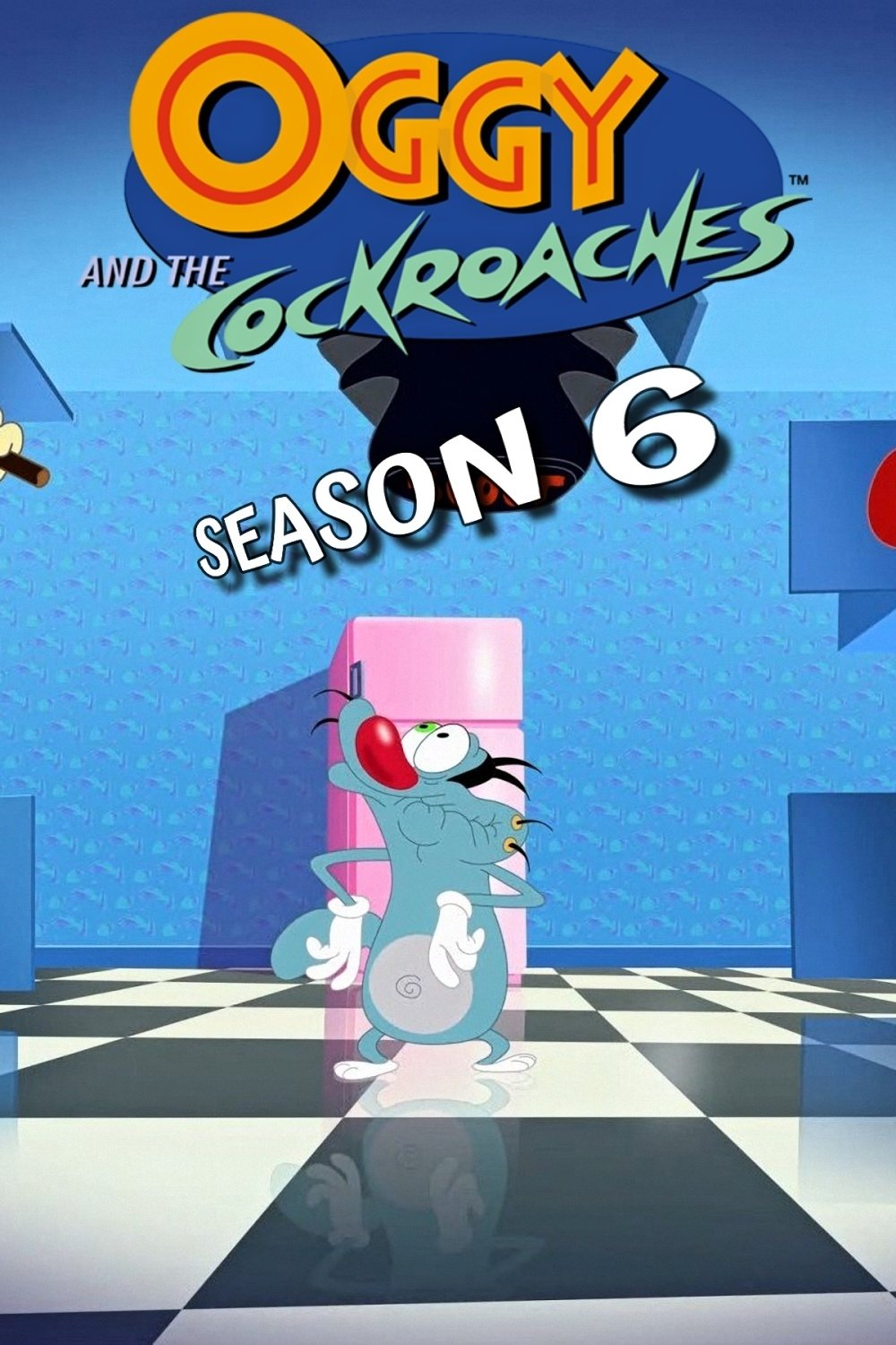 Artwork de la saison 1 de Oggy et les Cafards