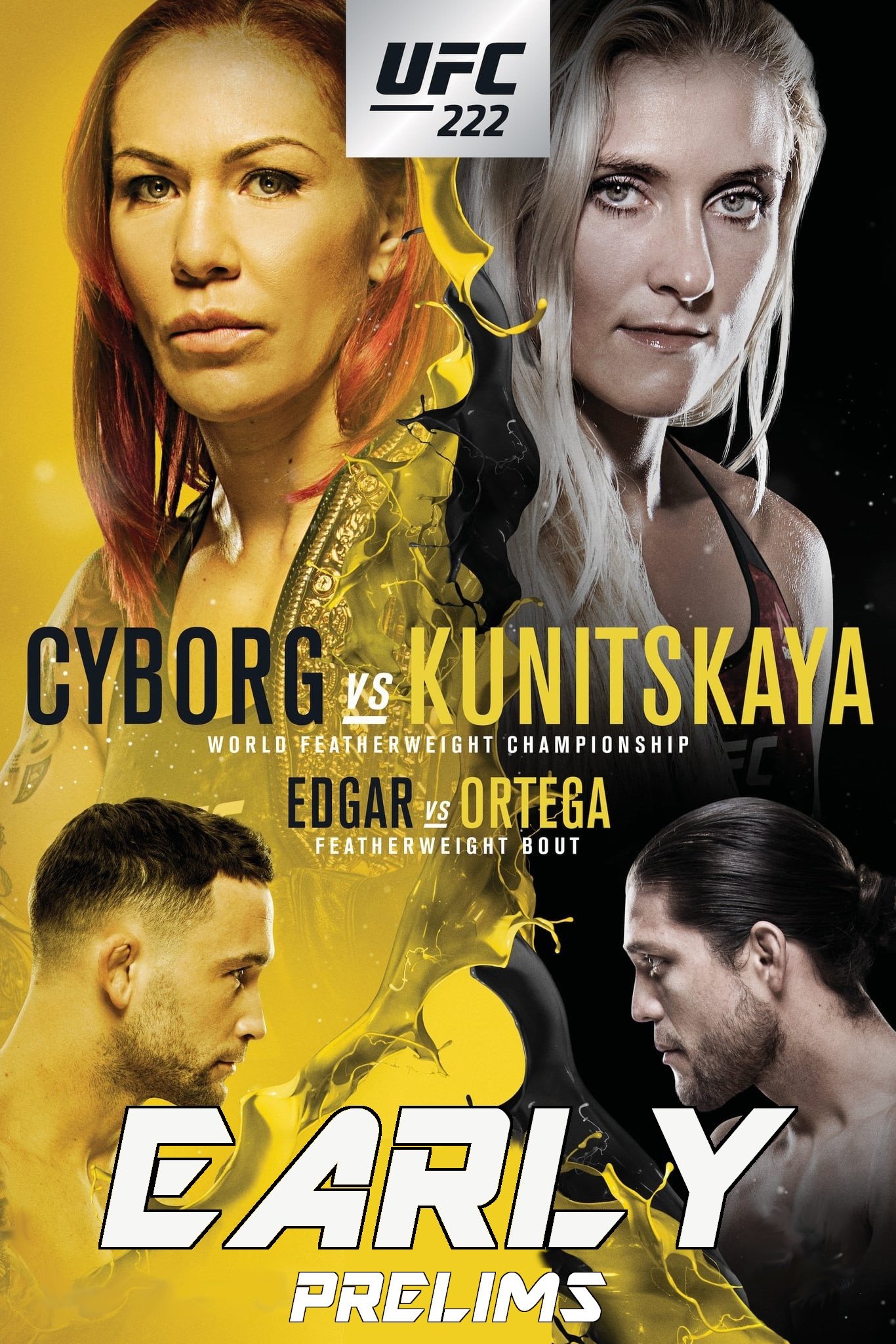 UFC 222: Cyborg vs. Kunitskaya