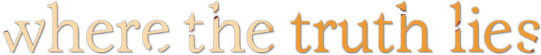 Where the Truth Lies Logo