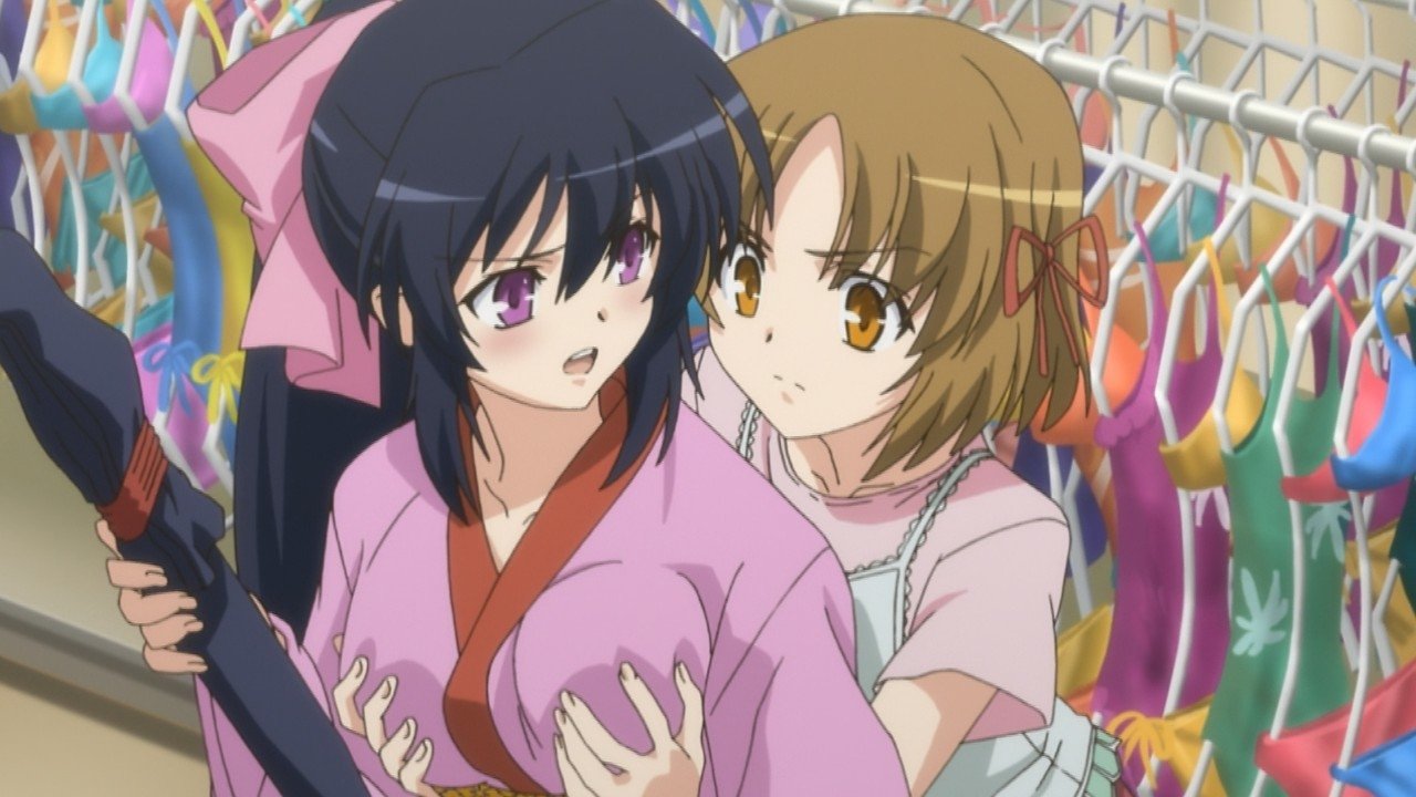 Omamori Himari Season 1 Beach Cat Scramble 2010 S1E2 Backdrops The Movie Database TMDB