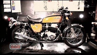 Vintage Mecanic - La Honda 750 Four