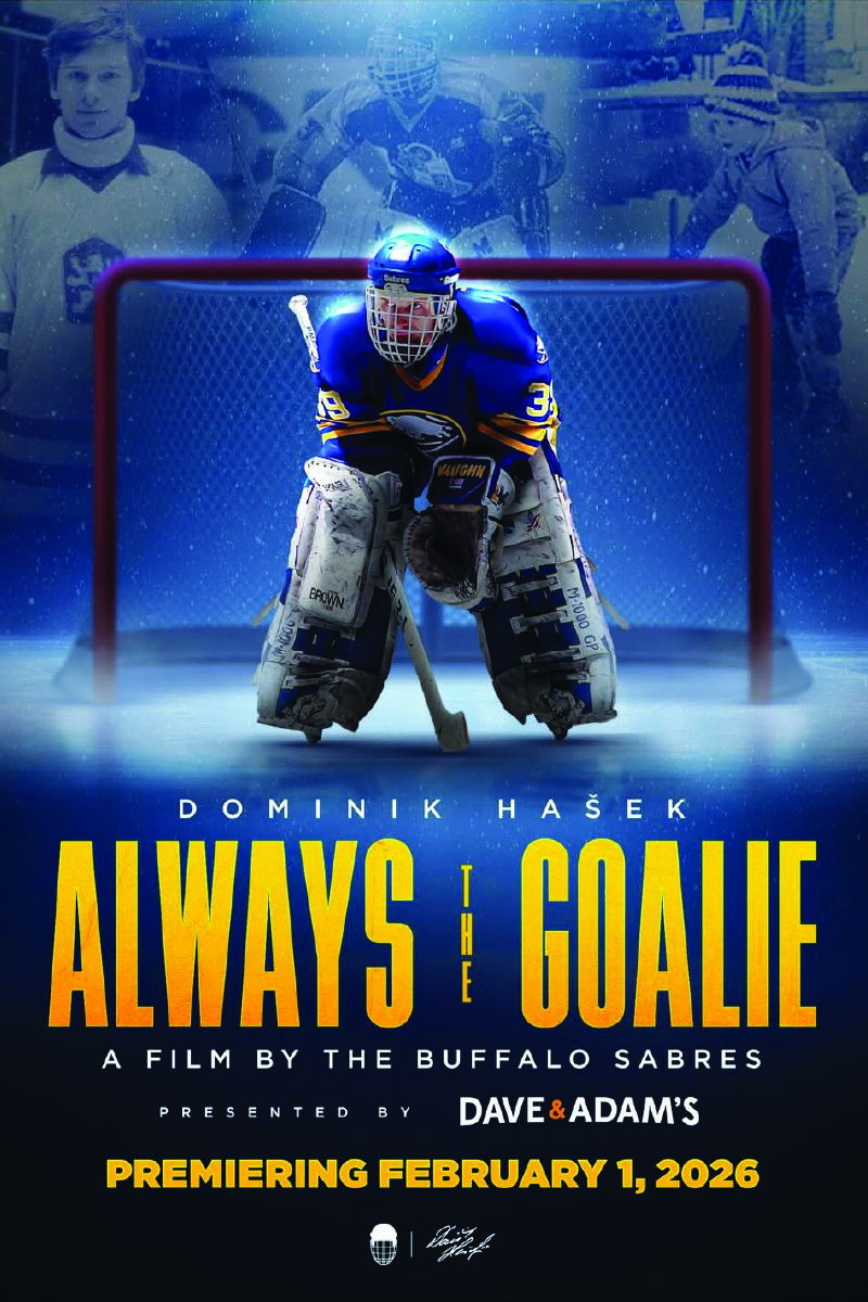 Dominik Hašek: Always the Goalie movie poster - movieMx Dominik Hašek: Always the Goalie (2026) movie poster