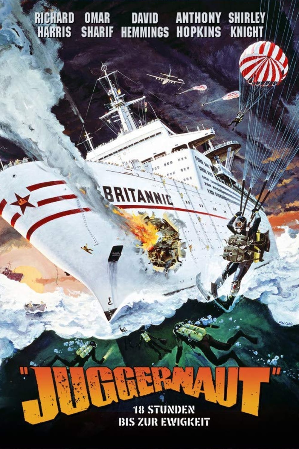 Juggernaut (1974) - Posters — The Movie Database (TMDb)