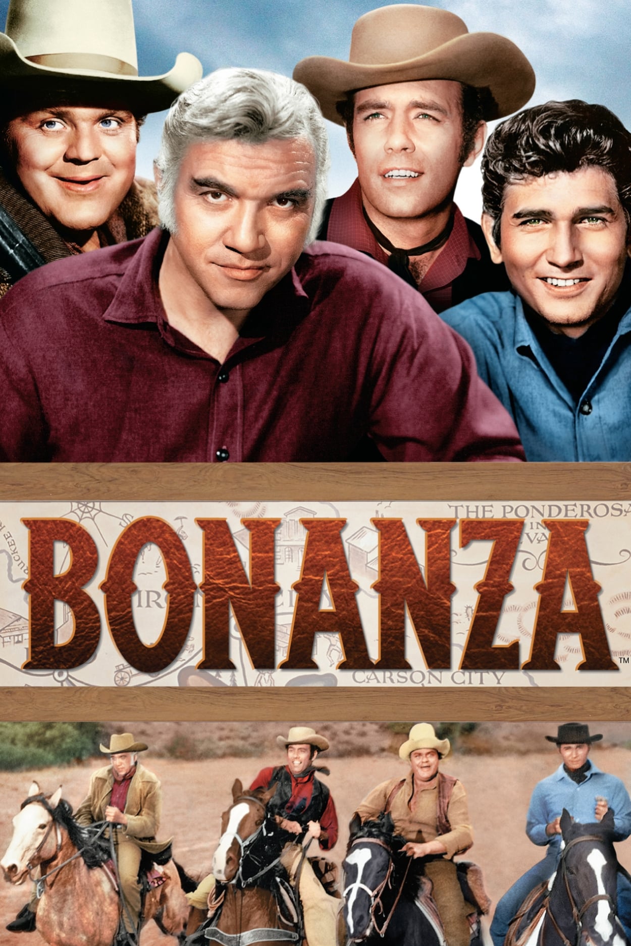 Bonanza (TV Series 19591973) Posters — The Movie
