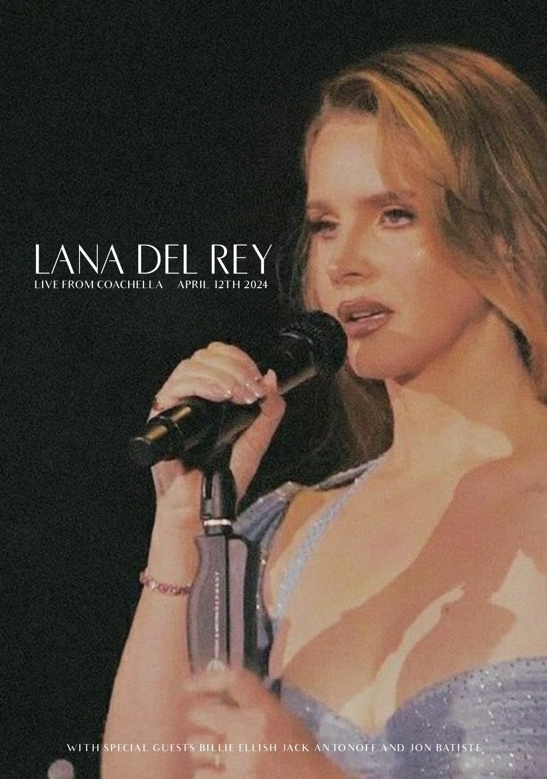 Lana Del Rey Live from Coachella (2024) The Poster Database (TPDb)