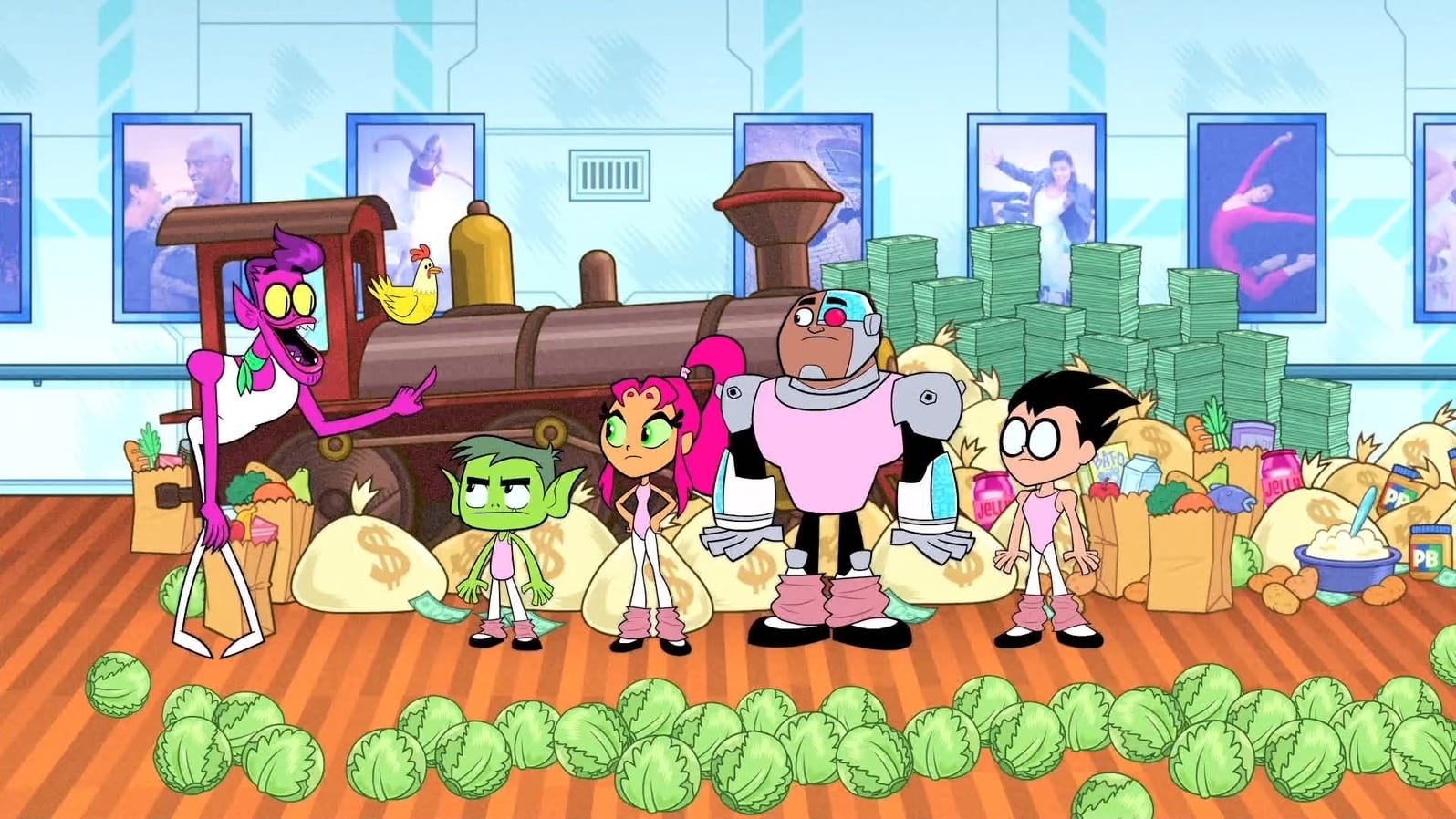 Teen Titans Go! Season 3 :Episode 25  Pyramid Scheme