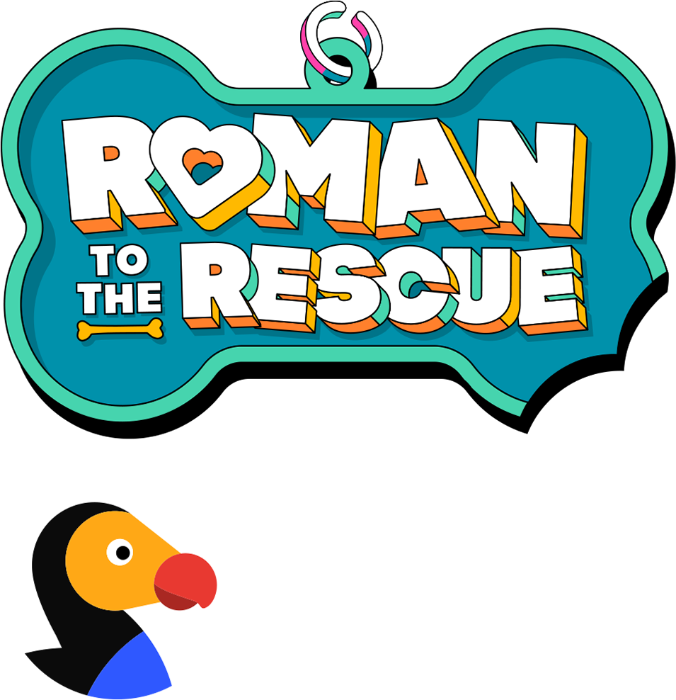 Roman to the Rescue Logo