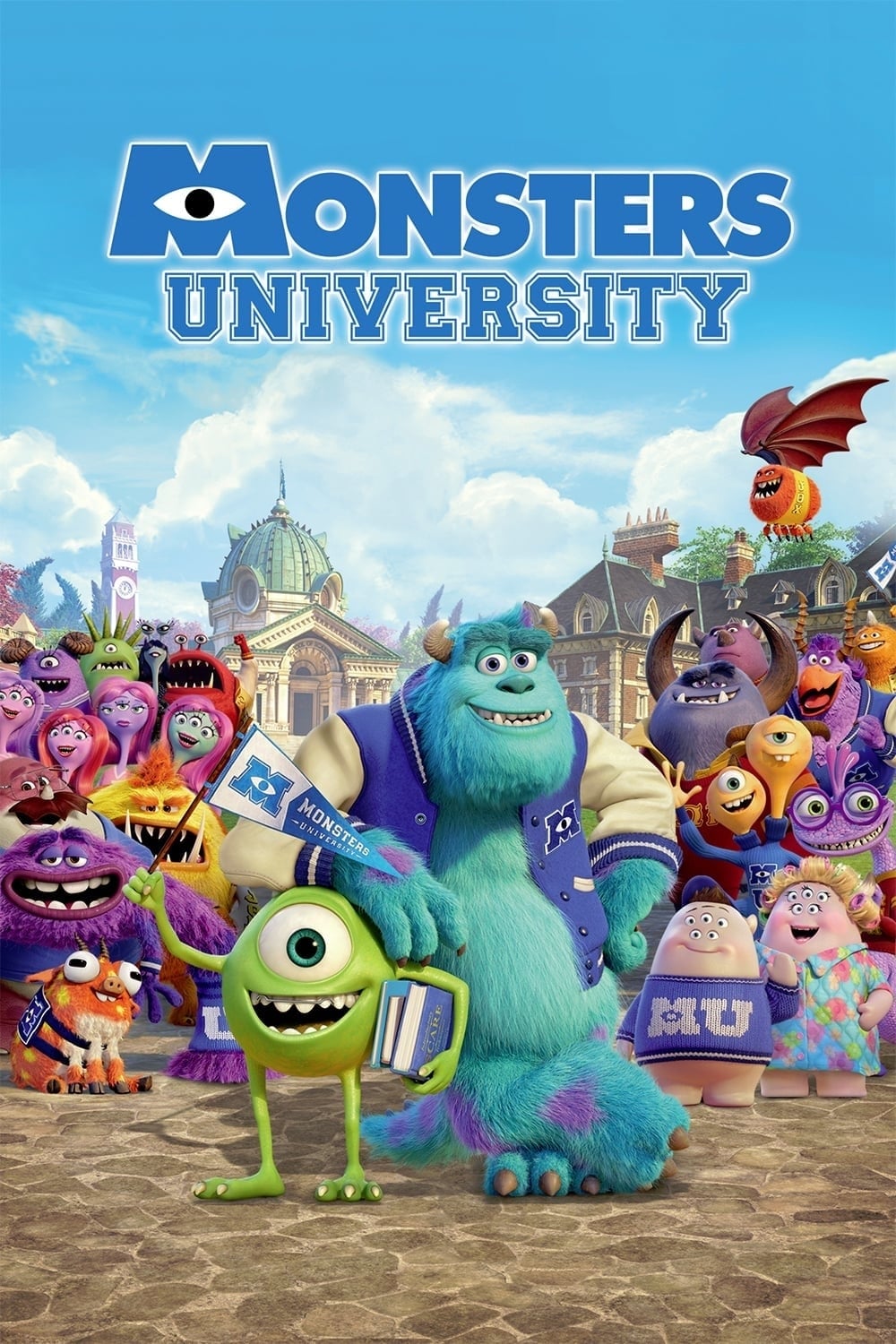 Monsters University movie poster