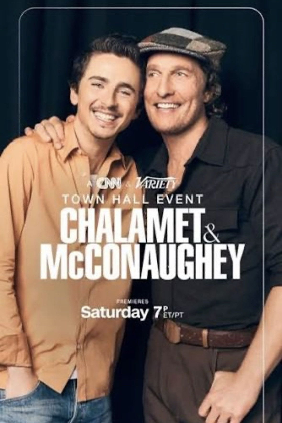 A CNN & Variety Town Hall Event: Timothée Chalamet and Matthew McConaughey
