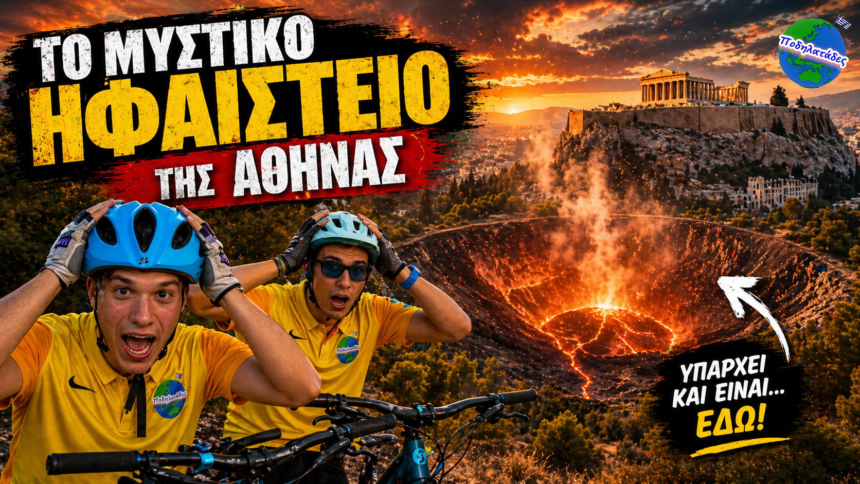 Ανακαλύψαμε κάτι απίθανο ΑΚΡΙΒΩΣ ΔΙΠΛΑ από την ΑΘΗΝΑ ?! - Ποδηλατάδες Ep.3 S5