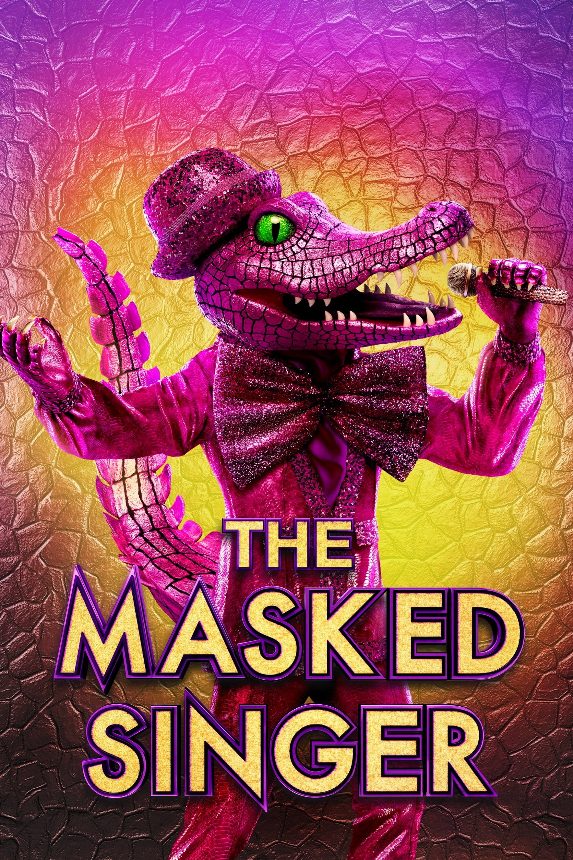 Capa da 4º temporada da série The Masked Singer