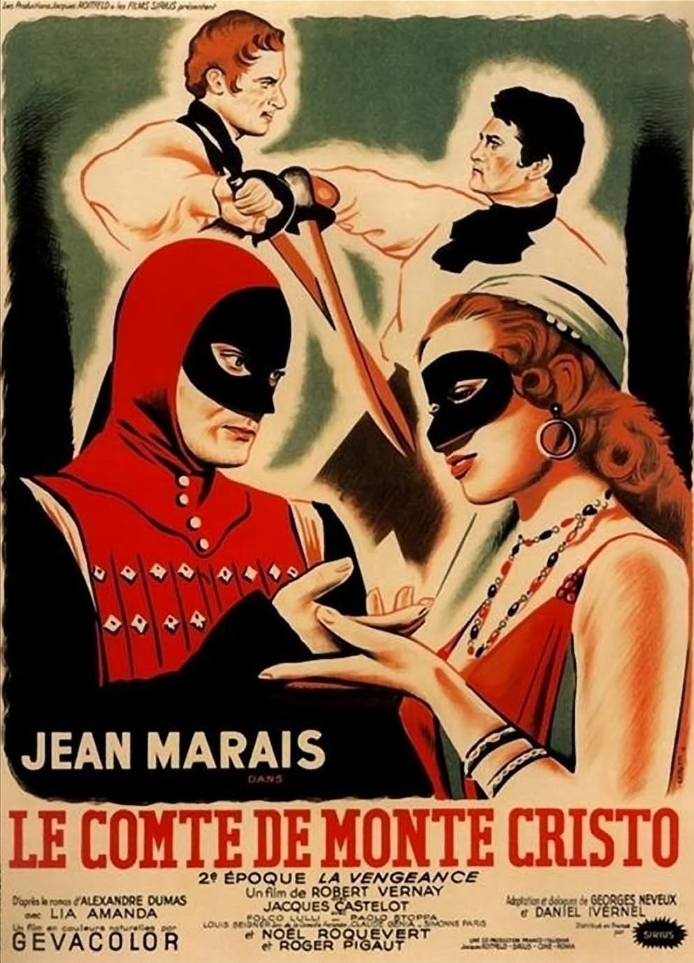 Affiche du film Le Comte de Monte-Cristo - La trahison 18188