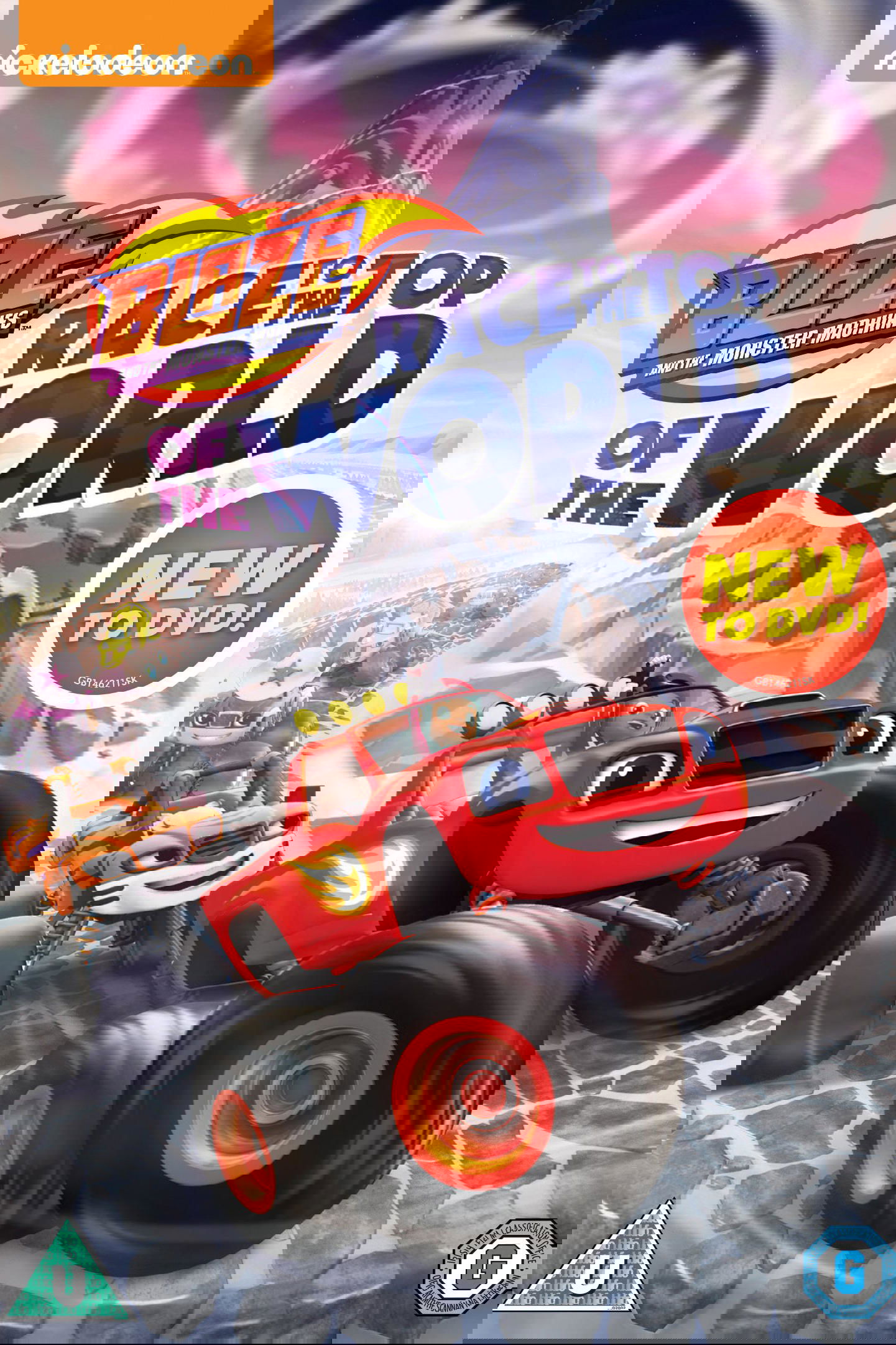 Blaze and the Monster Machines: Race to the Top of the World Poster