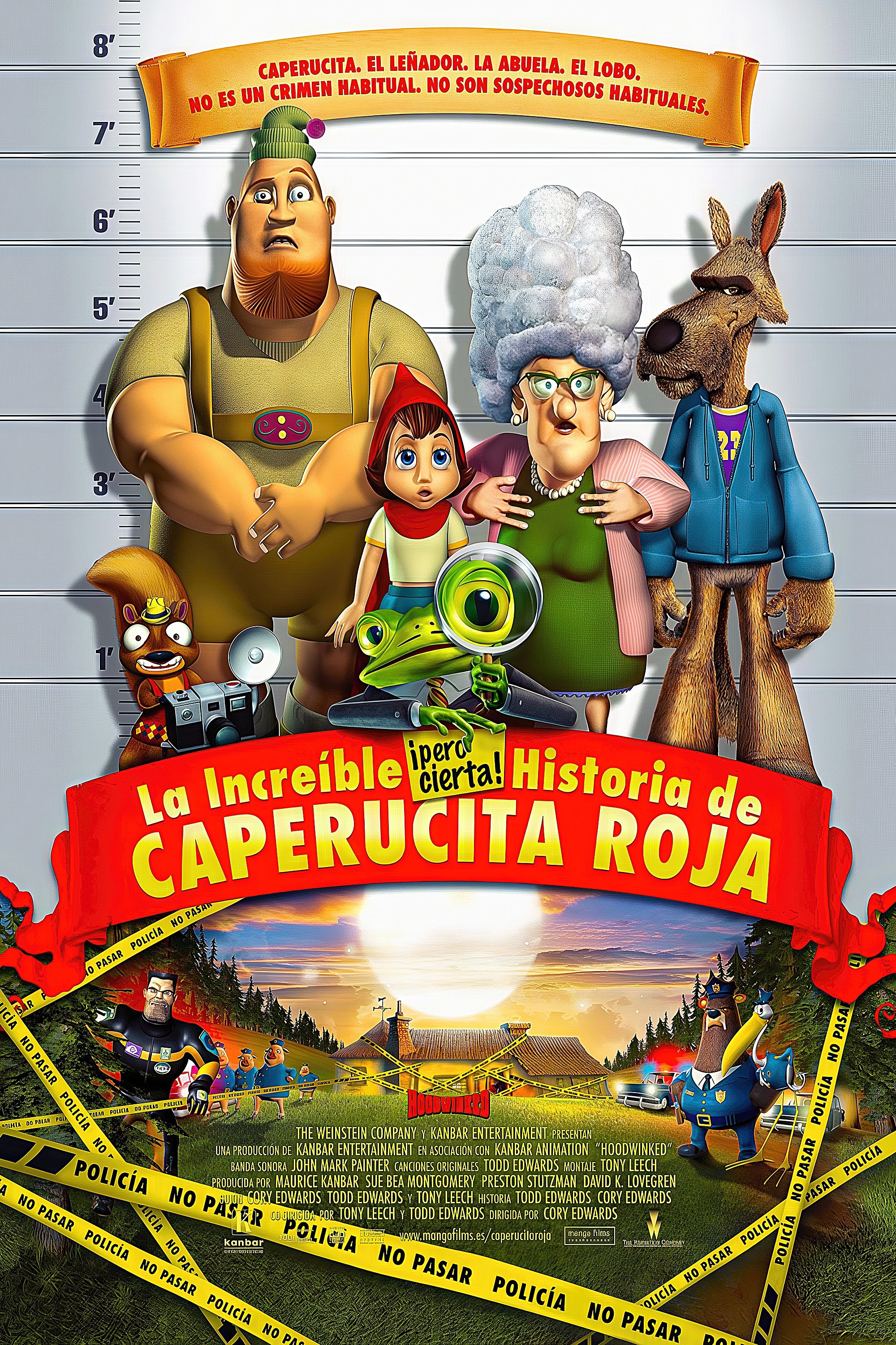La increíble pero cierta historia de Caperucita Roja