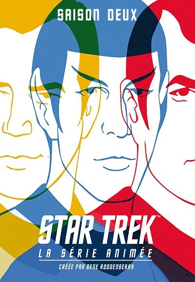 Artwork de la saison 1 de Star Trek: La série animée
