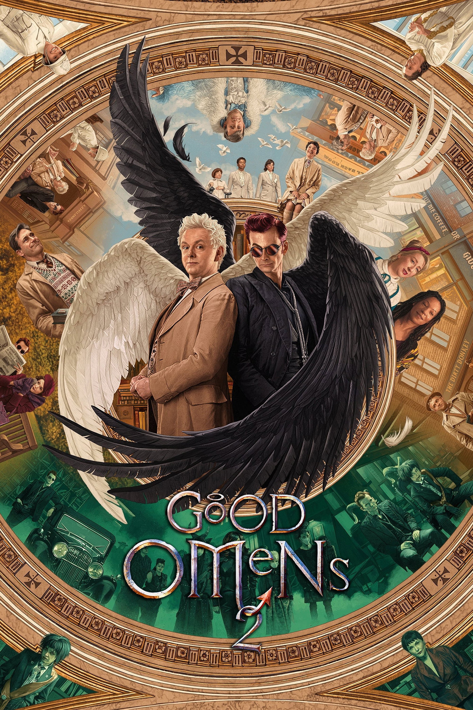 Good Omens Season 2 (2023) [Hindi-English] 1080p 720p 480p Amazon WEB-DL ESubs