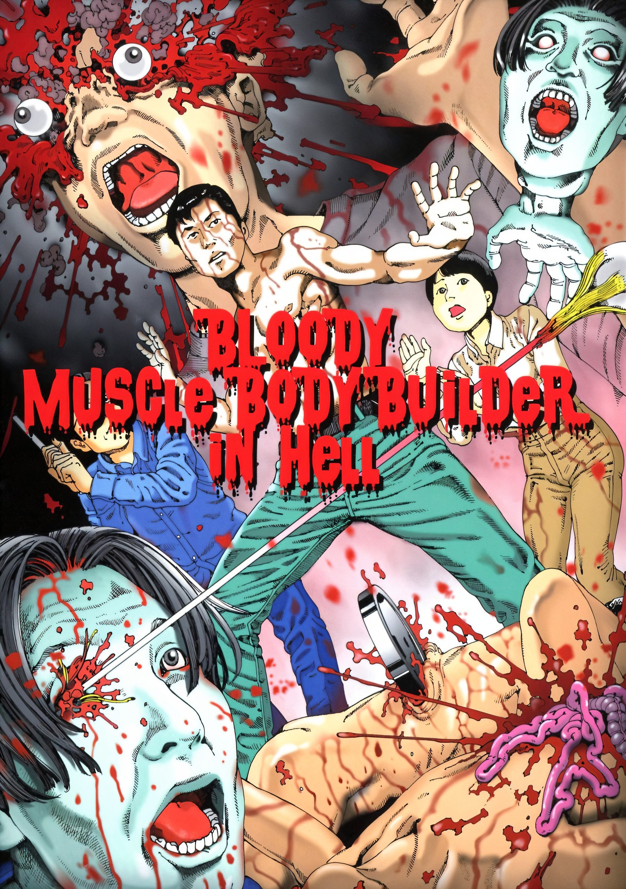 Bloody Muscle Body Builder in Hell