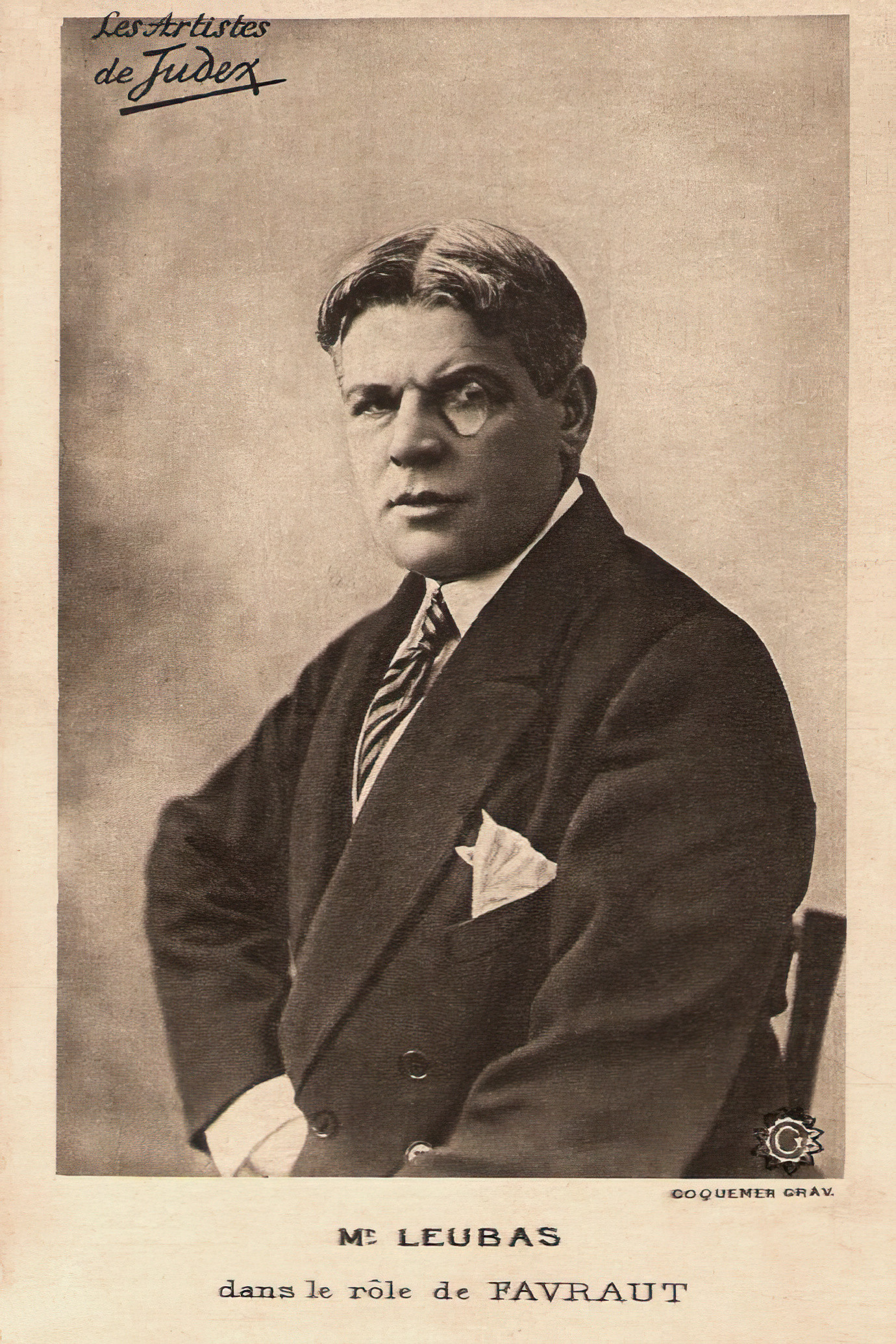 et billede af Louis Leubas