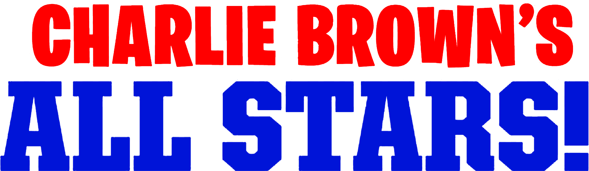 Charlie Brown's All-Stars! Logo