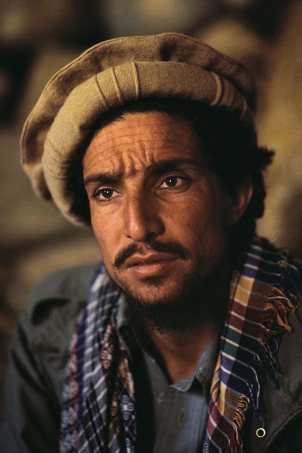 et billede af Ahmad Shah Massoud